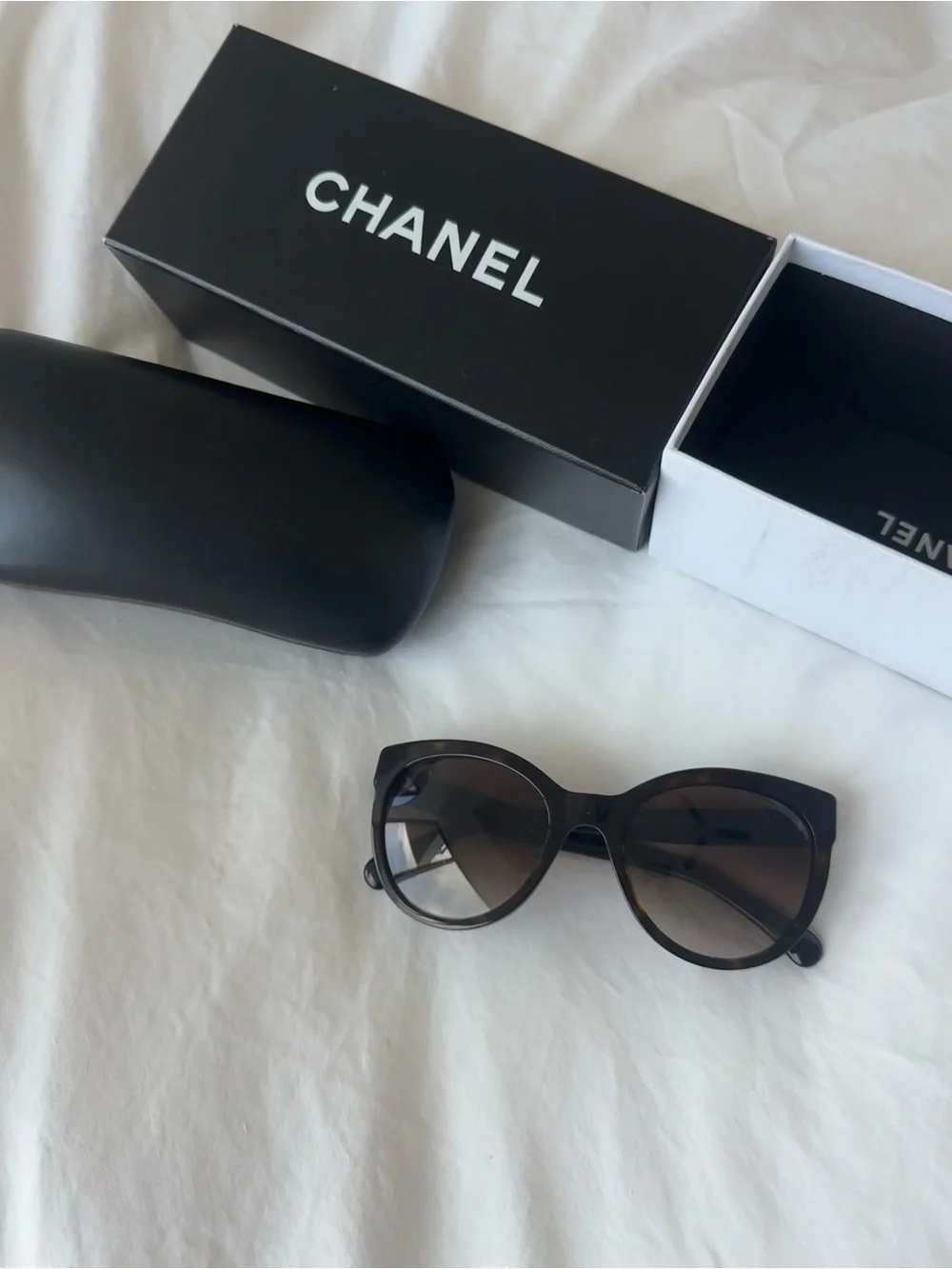 CHANEL 5315 PANTOS TORTOISESHELL CAT EYE SUNGLASSES